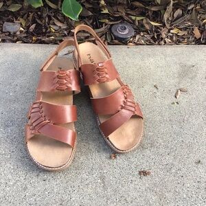 Halsa Footwear Bella Cognac Sandals